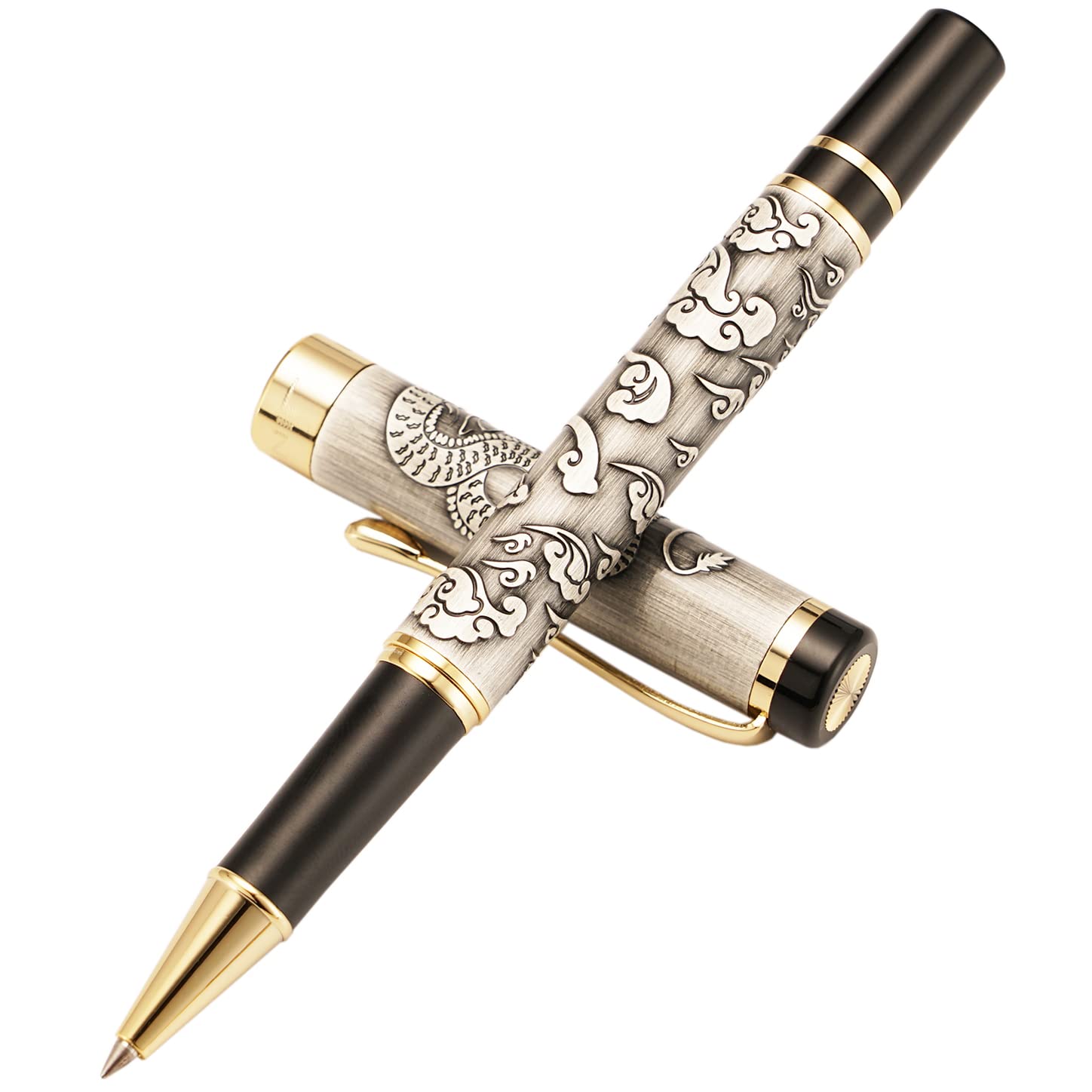 Amazon | Retro Jinhao 5000 メタルローラーボールペン、アドバンスド